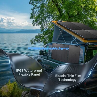 Panel Surya Fleksibel Tahan Cuaca Portabel 480W untuk Berkemah dan Energi Berkelanjutan