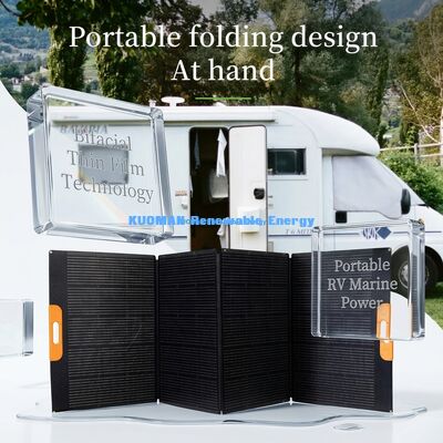 480W High Power Flexible Solar Panel dengan desain lipat dan tahan cuaca untuk energi portabel