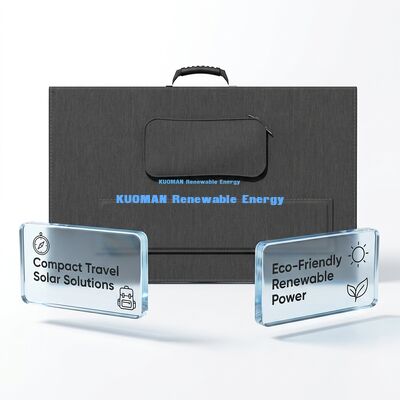 400W Lipat IP68 Waterproof Solar Panel Charger untuk Petualangan Luar Ruang