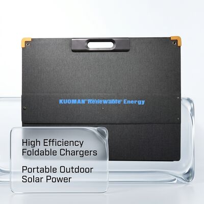 Panel Pengisi Daya Tenaga Surya Ringan 300W yang Dapat Dilipat, Tenaga Surya Portabel untuk Perjalanan Berkemah di Pantai