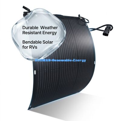 Panel Surya Fleksibel ETFE Ultra Ringan 30W Portabel untuk Mendaki, Panjat Tebing, dan Perjalanan Grid