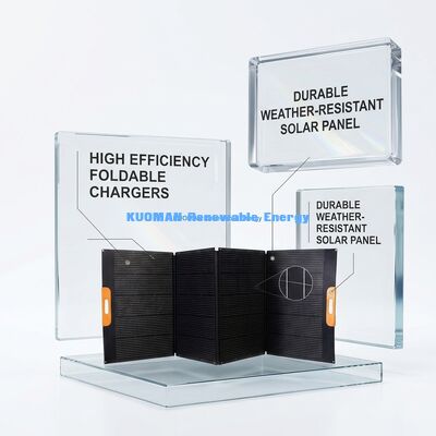 480W High Power Flexible Solar Panel dengan desain lipat dan tahan cuaca untuk energi portabel