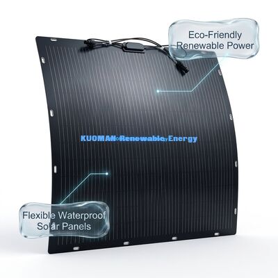 Panel Surya Fleksibel Bifacial 200W - Panel Surya Silikon Polikristalin untuk Energi Bersih Terbarukan