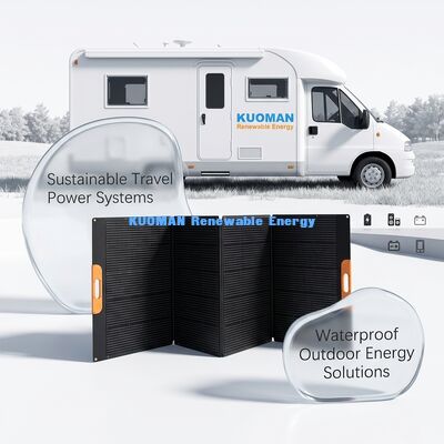 480W High Power Flexible Solar Panel dengan desain lipat dan tahan cuaca untuk energi portabel