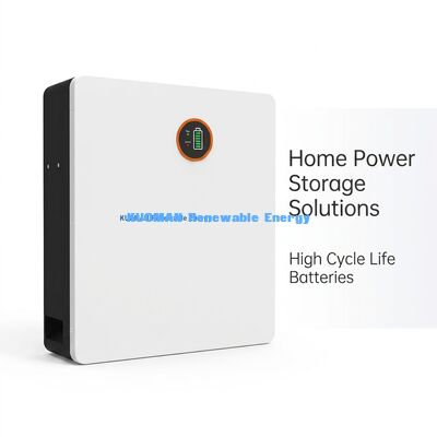 Baterai Penyimpanan Ion Lithium 48V 100Ah Super Tipis dengan Garansi 10 Tahun dan Pemantauan Real-time untuk Daya Rumah