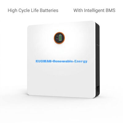 Baterai Penyimpanan Ion Lithium 48V 100Ah Super Tipis dengan Garansi 10 Tahun dan Pemantauan Real-time untuk Daya Rumah