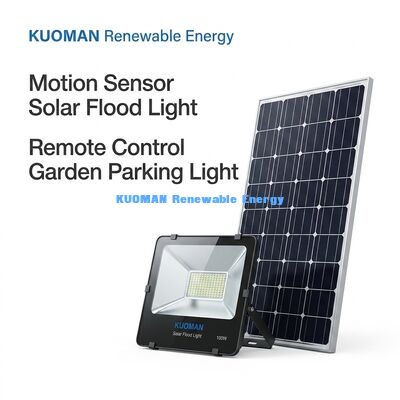 15000LM High Lumen IP65 Waterproof Motion Sensor Lampu Banjir Surya untuk Pencahayaan Lanskap Luar Ruang