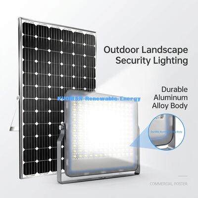 15000LM High Lumen IP65 Waterproof Motion Sensor Lampu Banjir Surya untuk Pencahayaan Lanskap Luar Ruang