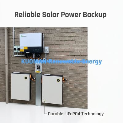 Sistem Penyimpanan Baterai Rumah Super Tipis 10kWh dengan BMS Cerdas untuk Tenaga Surya