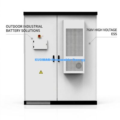 Sistem Penyimpanan Energi Komersial 215KWh 768V dengan 10.000 Siklus untuk Gedung Perkantoran