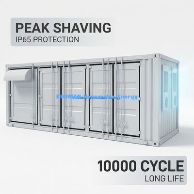 ESS Komersial Berperingkat IP54 dengan BMS & Manajemen Termal Canggih untuk Penyimpanan Baterai Industri