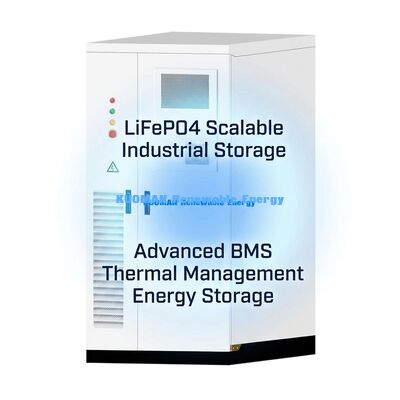 Sistem penyimpanan energi komersial lithium-ion 100KWh dengan baterai ESS 768V untuk aplikasi industri