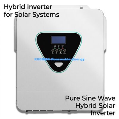 Inverter Surya Hibrida 11KW Andal dengan Output Gelombang Sinus Murni dan Dual MPPT untuk Daya Cadangan