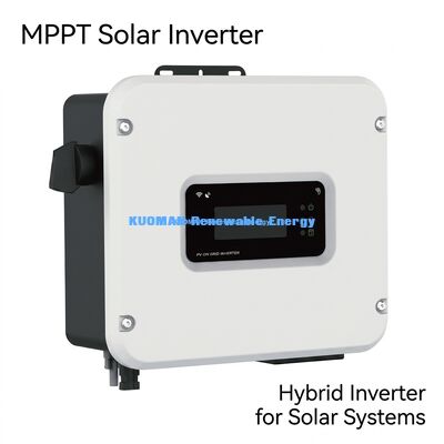 Efisiensi Tinggi 97,8% Inverter Surya Grid-Tie dengan Pengontrol Surya MPPT dan Perlindungan IP65 untuk penggunaan perumahan dan komersial