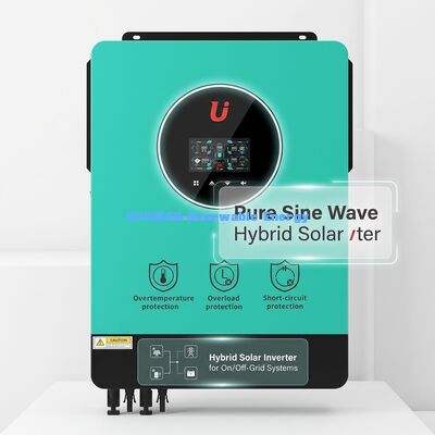 Inverter Surya Hibrida 10KW dengan Efisiensi 98% dan Perlindungan Ganda untuk Penggunaan Rumah dan Komersial