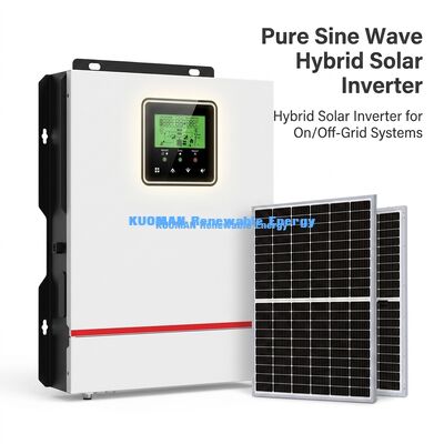 Inverter Surya MPPT dengan Pengisian Maksimum 80A dan Output Gelombang Sinus Murni untuk Penggunaan Rumah Tangga dengan Kontrol Aplikasi