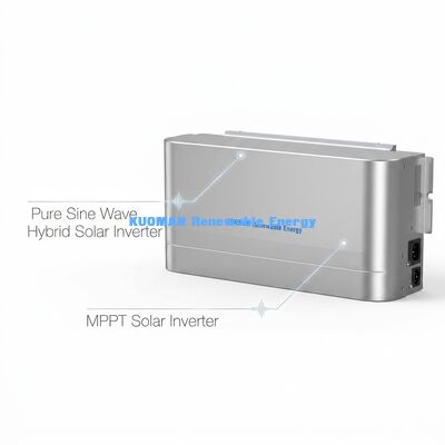 Inverter Surya Hibrida 11KW Andal dengan Output Gelombang Sinus Murni dan Dual MPPT untuk Daya Cadangan
