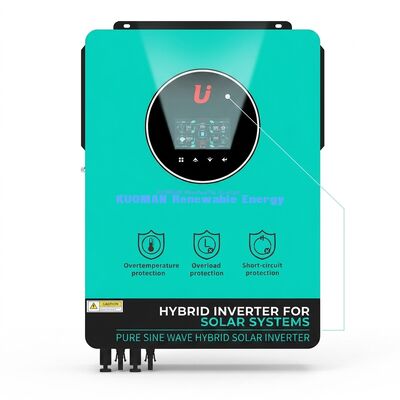 BSSI-V-GN10200 Inverter Surya Hibrida 10KW dengan Dual MPPT dan Charger 160A untuk Penyimpanan Energi yang Efisien