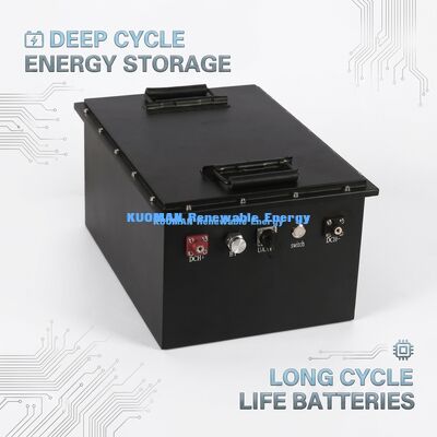 KM 72V -100Ah Baterai LiFePO4 dengan 8000 Siklus dan 7360Wh Energi