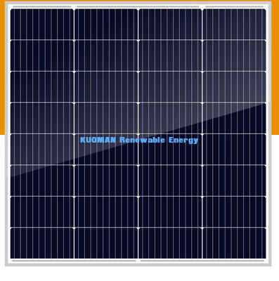 Panel Surya Monokristalin 110-120W dengan Efisiensi Tinggi 18,6% untuk Daya Off-Grid 12V dan Rangka Aluminium Tahan Korosi