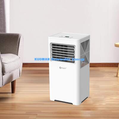 AC Portabel 6000BTU 110V 60Hz Unit Putih Berdiri Bebas Filtrasi Udara Super untuk Ruang Tamu Kecil