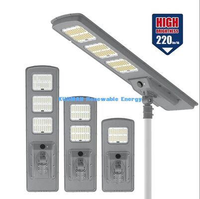 Menghemat Energi Semua Dalam Satu Lampu Jalan Surya 40W SMD5050 Lampu Surya LED Tidak ada biaya listrik