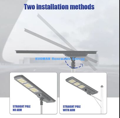 50W 220lm/W High Efficiency Solar Street Light IP65 Waterproof Integrated Solar Lamp