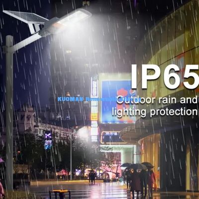 Lampu jalan bertenaga surya dengan kontrol jarak jauh 2,4G
