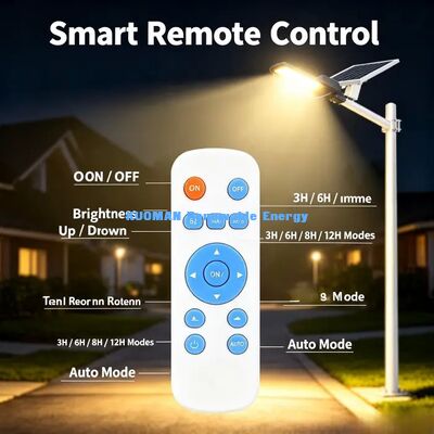 Lampu Jalan Tenaga Surya Split IP65 Tahan Air Petir LED