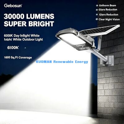 Lampu Jalan Tenaga Surya Kendali Jauh Mode Waktu Kecerahan Dapat Disesuaikan Lampu Halaman