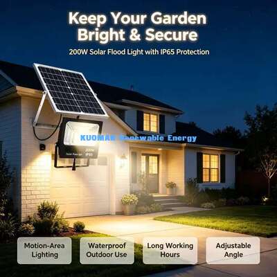 Lampu Sorot Tenaga Surya Off-Grid Hemat Energi Tanpa Tagihan Listrik Lampu Taman