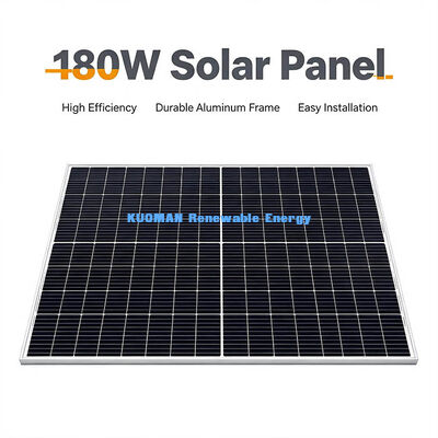 Berat Ringan 10,87KG Panel Surya 200W-210W, Panel PV MC4 Mudah Dipasang Untuk Caravan & Marine Power System