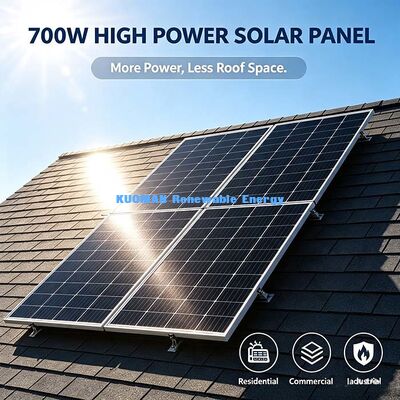 Anti-Potential-Induced-Degradation 700W Solar Panel, output daya stabil selama beberapa tahun