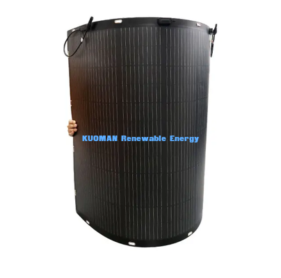 Panel Surya Lipat Fleksibel 50W Pasang Sendiri, Tenaga Surya Tanpa Instalasi Profesional untuk Perkemahan RV & Rumah Mungil