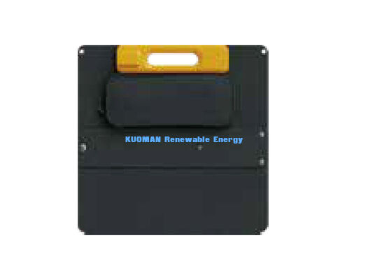Panel Surya Lipat Off-Grid 105W, Pengisi Daya Surya Portabel Tahan Air Ringan untuk Berkemah di Pantai