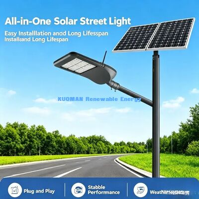 Lampu Jalan LED Cerdas Efisiensi Tinggi Motion Activated, Low-Maintenance Urban Lighting