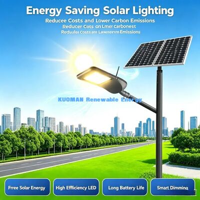 Lampu Jalan LED Pintar Rendah Karbon | Penjadwalan Cerdas, Lampu Jalan Kota Hemat Energi
