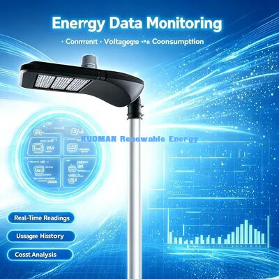 Lampu Jalan LED Retrofit Kota Pintar, Kontrol Nirkabel LoRaWAN, Tingkatkan Tiang Jalan Tradisional