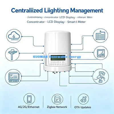 Penyedia Solusi Lengkap Terminal‑Gateway‑Cloud LoRaWAN Sistem Pencahayaan Jalan Pintar Profesional