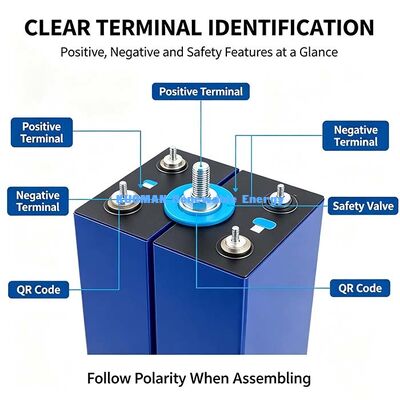 100Ah 3.2V CATL Lifepo4 Prismatic Lithium Battery, Ledakan-Buktinya Safety Valve Cell DIY Battery Pack Assembly