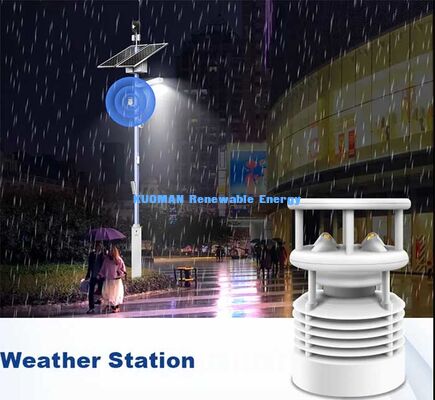 Solar Smart Pole 02, All-in-One Smart Street Light Dengan Kamera, WiFi, Stasiun Cuaca & Panggilan Darurat