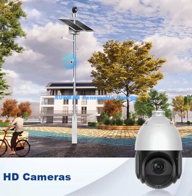 Solar Smart Street Pole, Cloud Remote Management, Perbaikan Mudah & OPEX Rendah